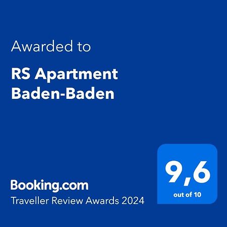 Rs Apartment Baden-Baden Bagian luar foto